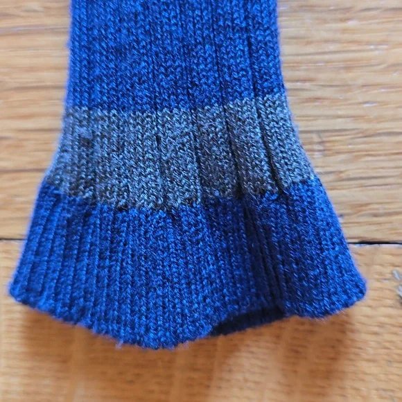 Poof, Ribbed Knit Bodycon Tunic Top, EUC, Navy & Olive, Women's S - Picture 7 of 11